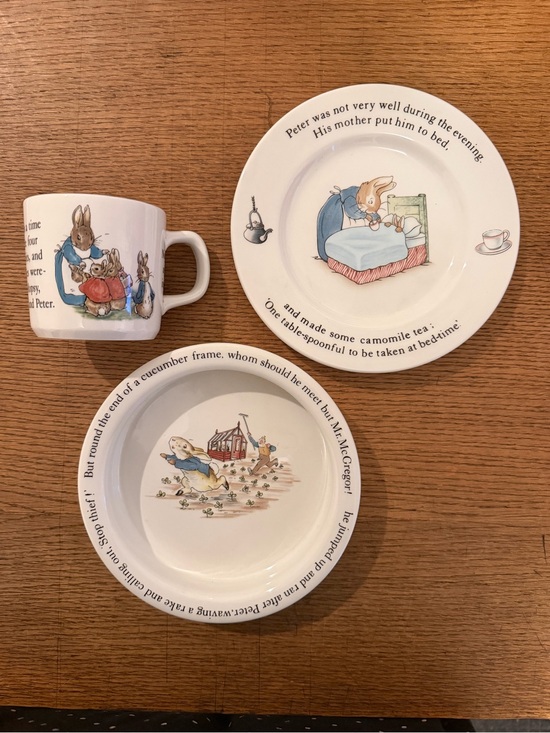 Wedgewood Other - Vintage Peter Rabbit Wedgwood Set